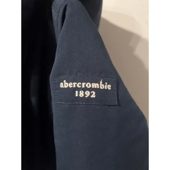 Abercrombie Kids, Navy Blue Winter Coat, Size 7/8, KB470 - Picture 4 of 5